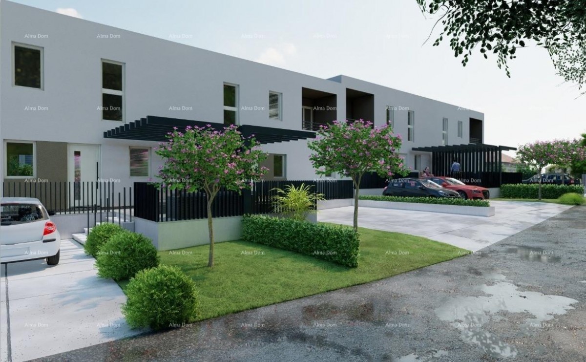 POREČ - Moderna polpritlična hiša z lastnim zelenjem (Hiša B) 13