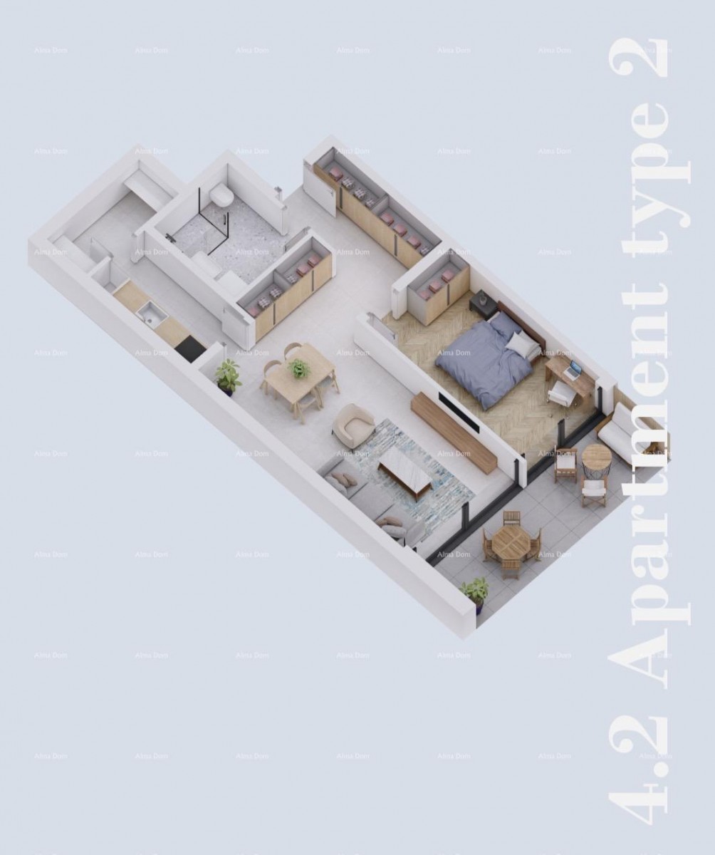 Sale - Apartment under construction with a yard and parking space, close to Rovinj! 5