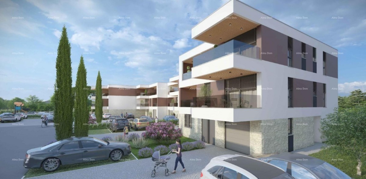 Prodaja-stan u novogradnji s garažom, parkirnim mjestom i spremištem, Pula! 8