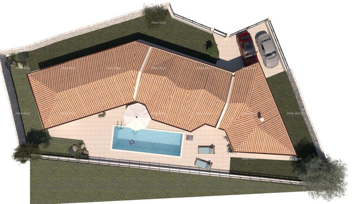 Istria – Construction of a Luxury Villa with Pool Has Begun, Building Permit and Paid Connections 7