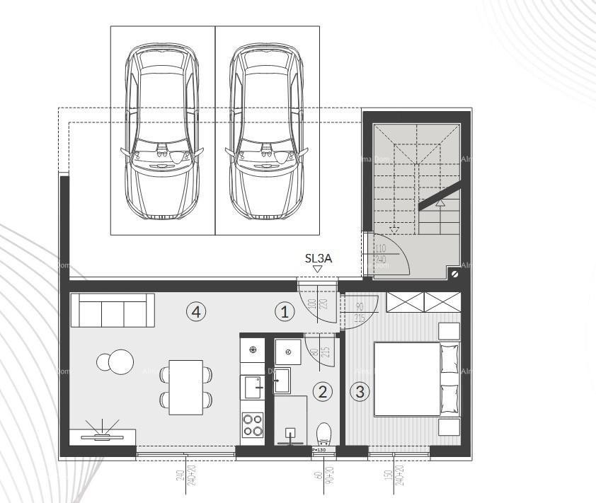 Prodaja stanova u novom stambenom kompleksu, Štinjan! 16