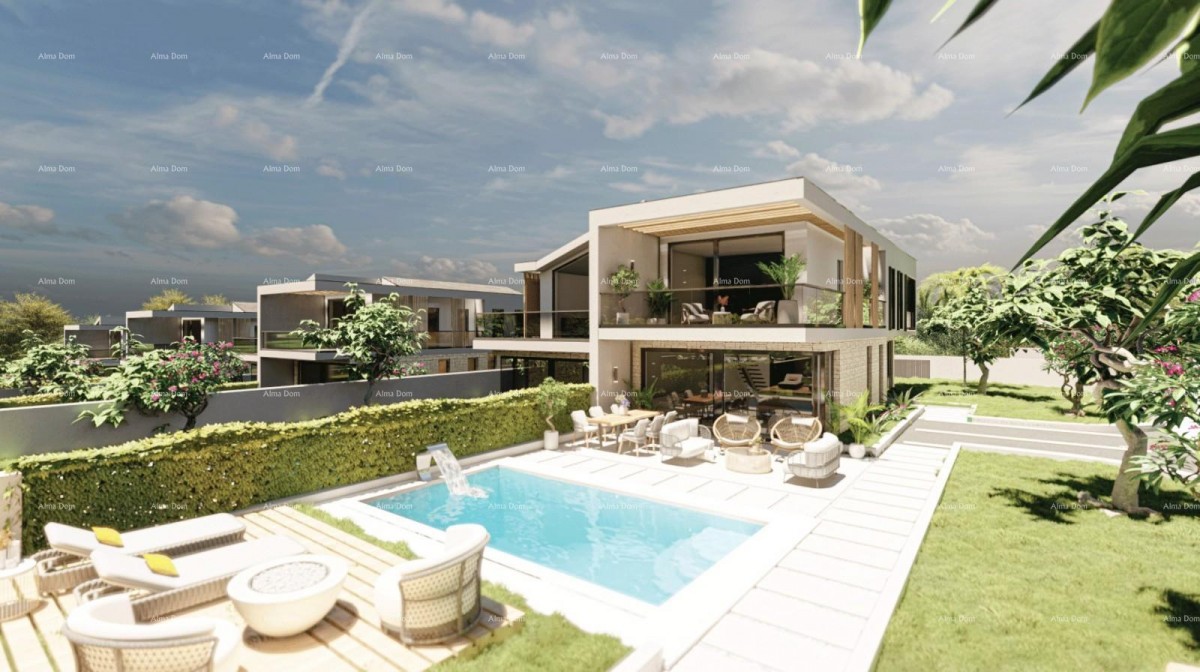 Vendita di ville moderne in una bellissima zona residenziale, Umago 2