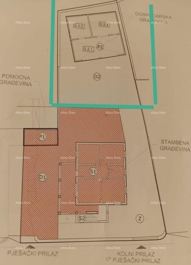 Vendita di un appartamento su due piani con grande giardino e garage, Ližnjan! 22