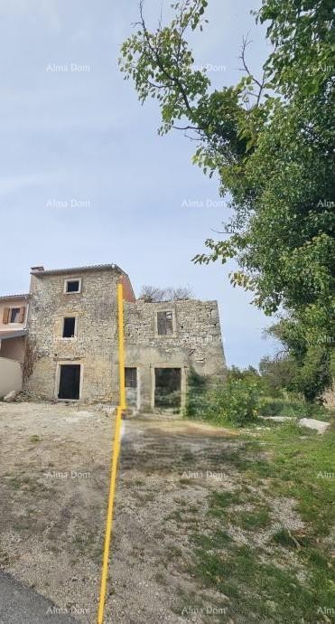 Istarska kamena hiša s pogledom na morje – Buja 1