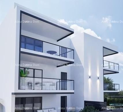 Na prodaju – moderni, novi stanovi v Peroju s pogledom na morje in 2 parkirnima mestoma. 2