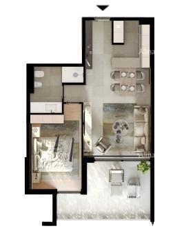 UMAG! Modern Apartment in a Top Residential Complex Near the Sea, S 52 9