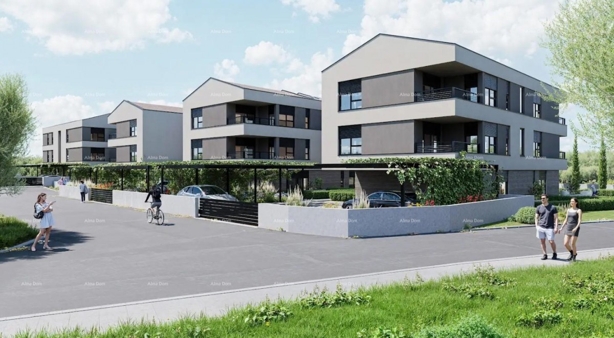 Appartamenti in vendita in un moderno edificio di nuova costruzione con piscina, Fasana! 2