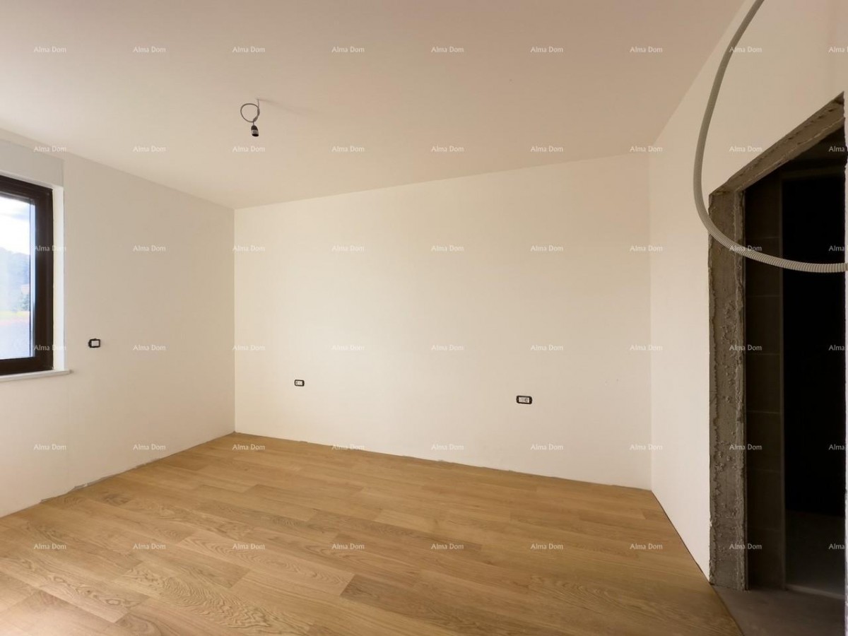 Beautiful apartment in a semi-detached building. LABIN 26