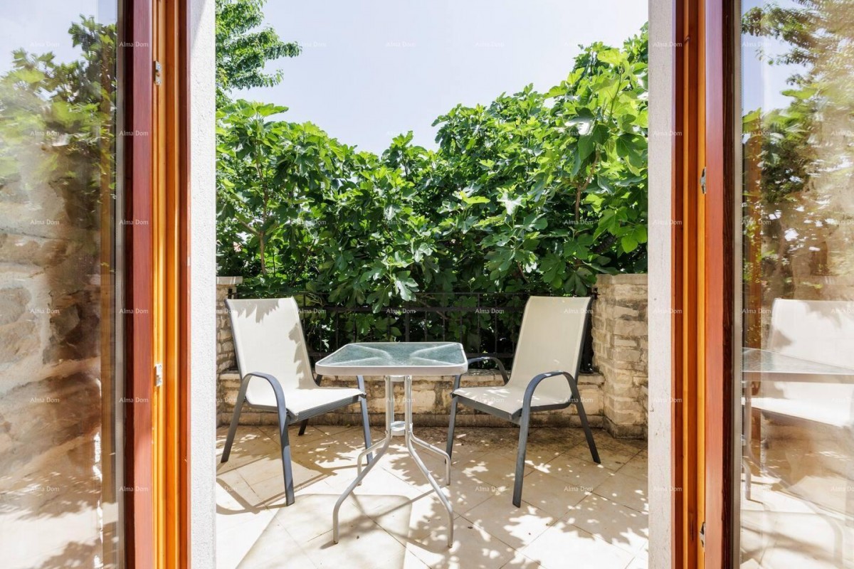 Marčana,  два каменных дома с бассейном. 8