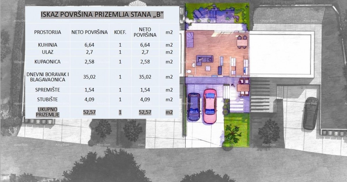POREČ - Moderna polpritlična hiša z lastnim zelenjem (Hiša B) 6