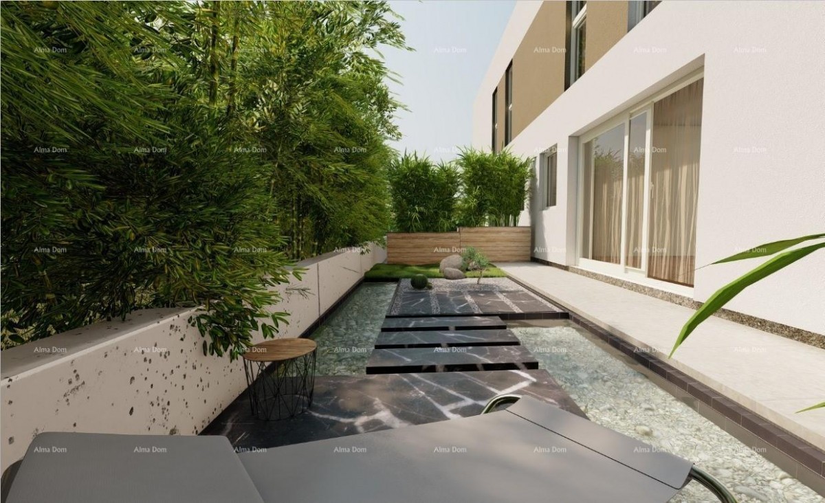 POREČ - Moderna polpritlična hiša z lastnim zelenjem (Hiša B) 9