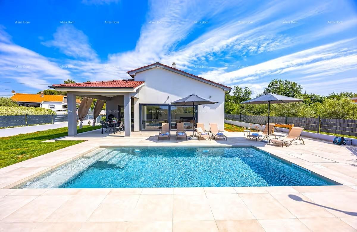 Помор. Нова самостојећа приземница с базеном. 3