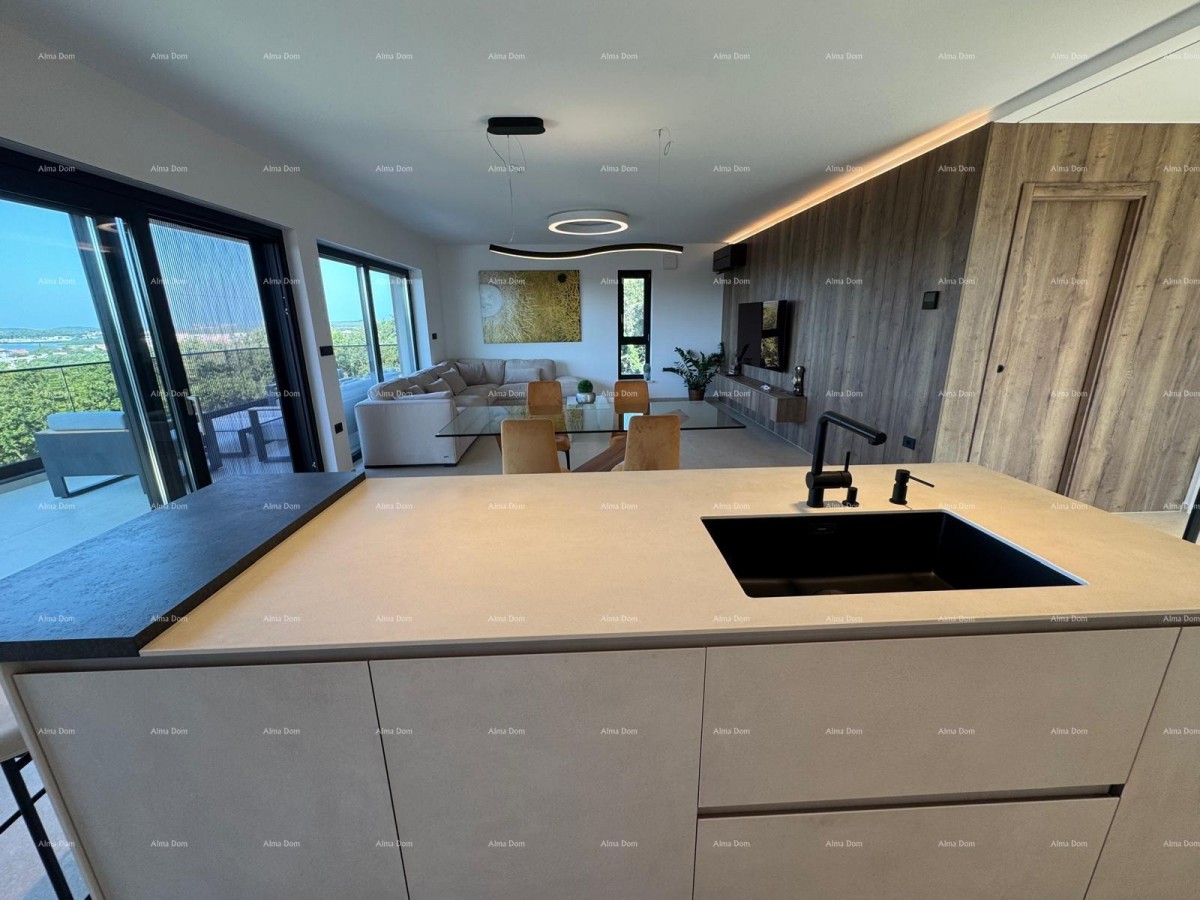 Istria – Medulin, an impressive villa by the forest with a sea view 19