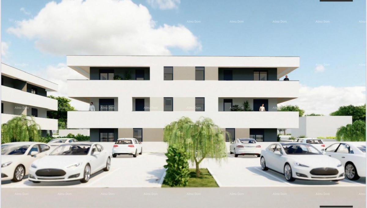 Apartments for sale in a new modern project, Pula, A13 3